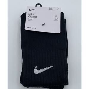 Nike Classic Over The Calf Football Soccer Sock Knee High Sz M Training Logo